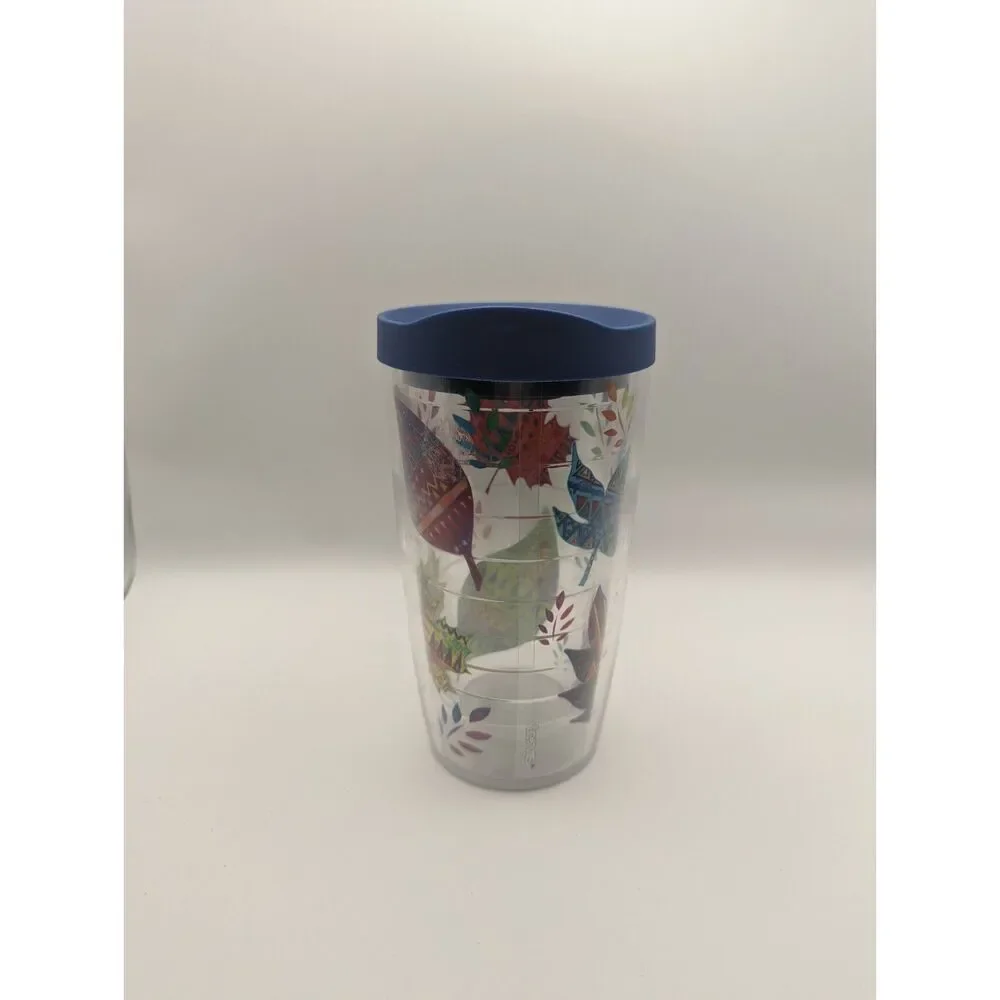 Tervis colorful‎ leaf patterned tumbler